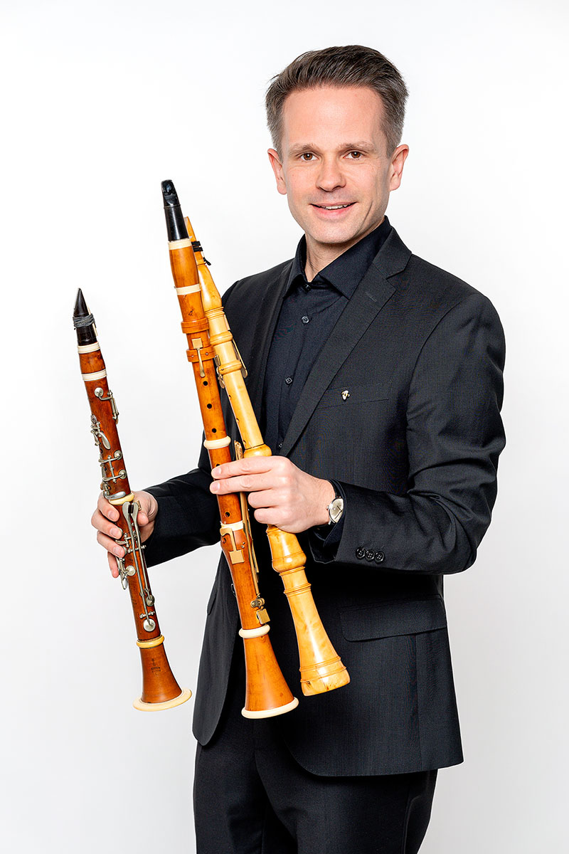 Ernst Schlader, Klarinette